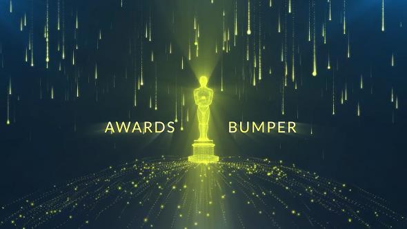 AE模板-华丽炫酷粒子提名颁奖典礼视频宣传预告片+背景音乐