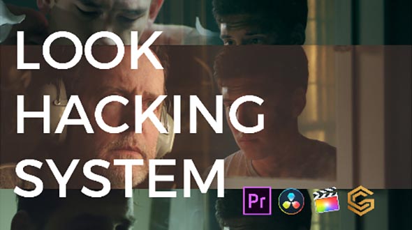 达芬奇/PR/FCPX影视后期色彩分级调色视频教程Color Grading Central – Look Hacking System