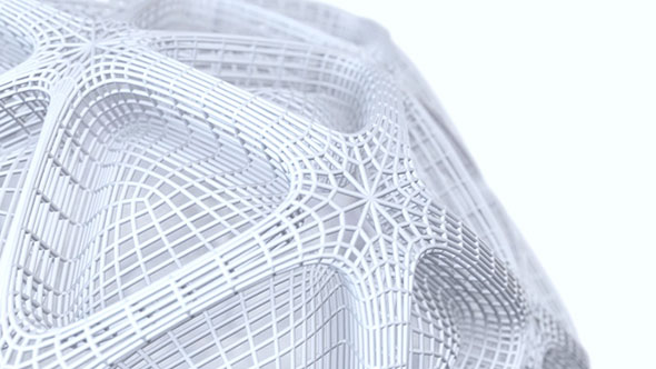 Cinema 4D – 抽象网格分形阵列教程Cinema 4D – Abstract Mesh Fractal Array Tutorial