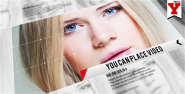 AE模板-现代时尚画廊照片幻灯片片头Big Layout