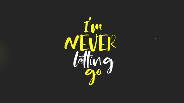 AE模板-歌词动力学文字标题排版Lyrics Kinetic Typography 2