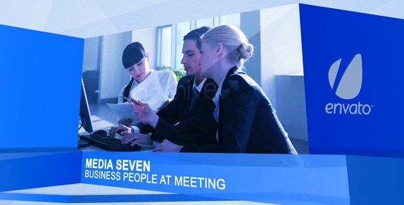 AE模板-优雅时尚线商务介绍包装片头Stylish Line Slideshow