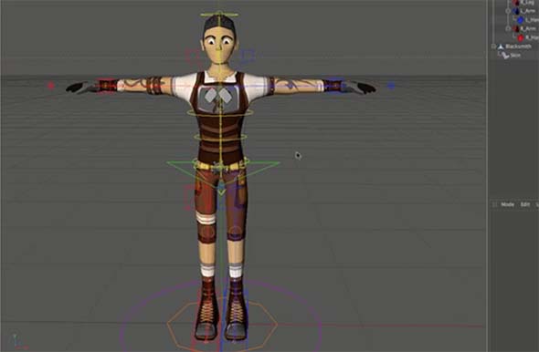 C4D模型权重绘制教程 Cineversity – Weight Painting Bret Bays In Cinema 4D