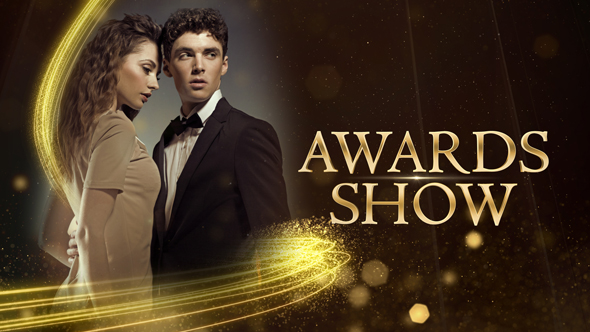 AE模板-粒子光线颁奖晚会片头开场 Awards Ceremony