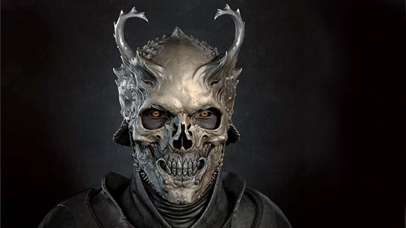 Zbrush骷髅王概念艺术角色模型雕刻制作视频教程-图片1