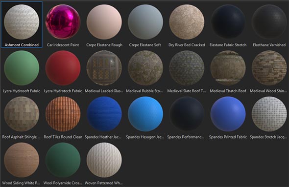 45组高品质Substance贴图材质合集