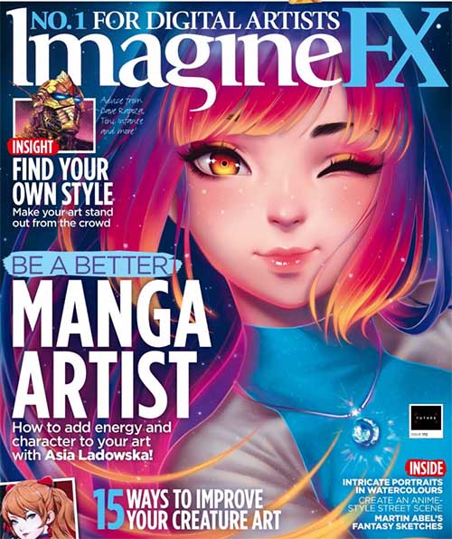 第172期ImagineFX科幻数字艺术杂志2019年