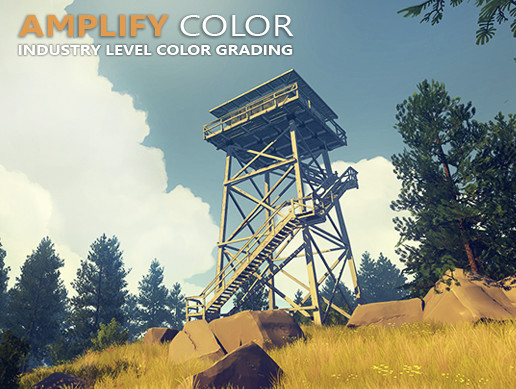 Unity行业级颜色分级镜头效果 Amplify Color 1.8.0