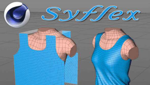 C4D布料模拟插件 Syflex for Cinema 4D R17/R18/R19/R20 Win破解版