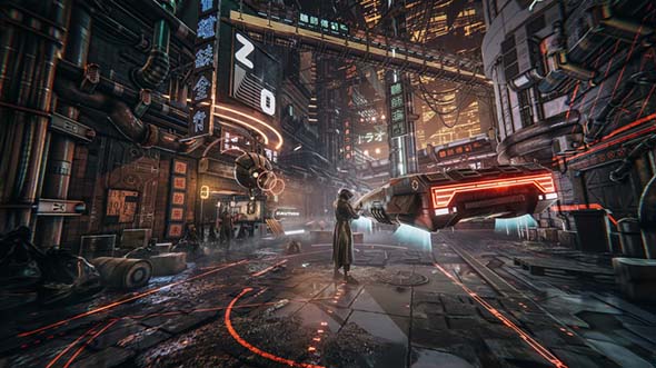 大型科幻游戏人物角色道具场景模型The Hunt – Cyberpunk Pack v1.1