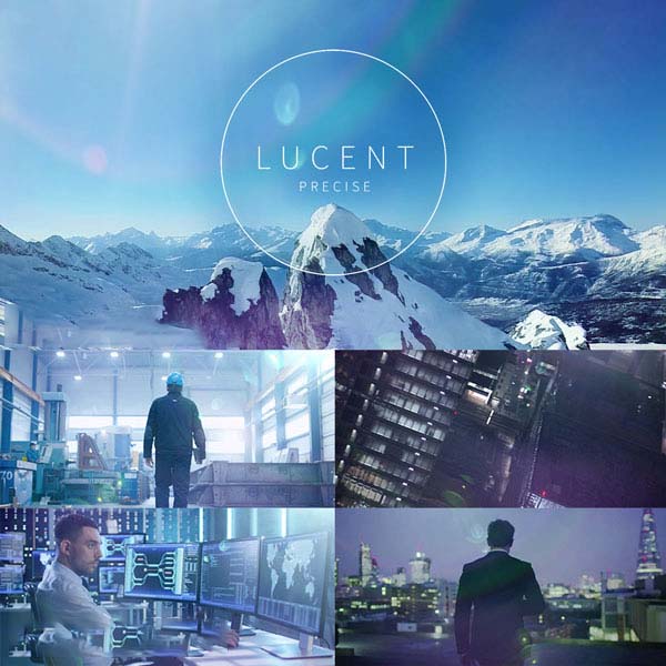 110组蓝色逆光镜头光效叠加4K视频素材