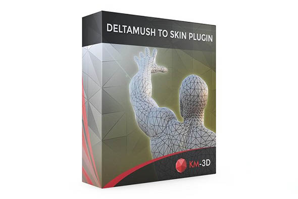 3DS MAX蒙皮权重平滑修改器插件破解版 DeltaMush to Skin v1.0