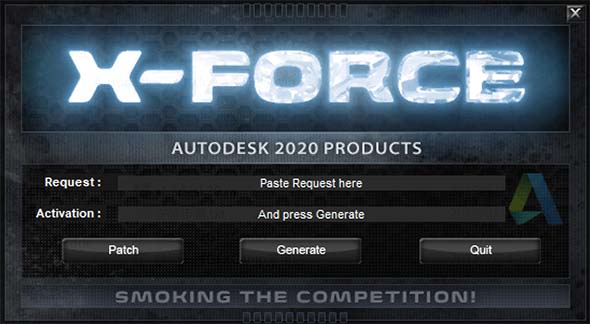 Autodesk 2020 Win XForce注册机