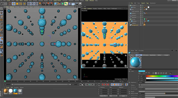 C4D动力学动画教程 Skillshare – Creating a Simple Animation in Cinema 4D Using Dynamics