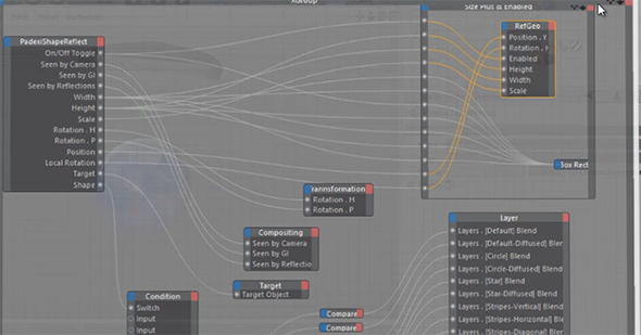 C4D教程-学习XPresso创建自己的CINEMA 4D预设