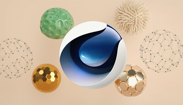 C4D终极抽象艺术实例训练视频教程