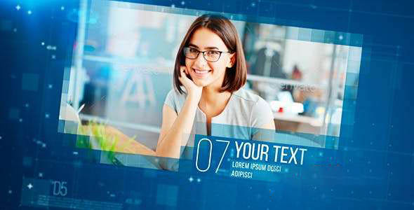 AE模板-商务合作宣传图片介绍 Corporate Slideshow