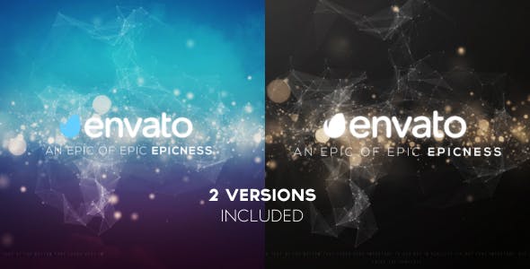 AE模板-优雅特效粒子快速logo动画 Elegant Fast Logo Reveal 2