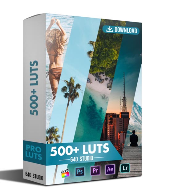 540个风景人物黑白复古个性化婚礼电影视频调色LUTs预设-图片1