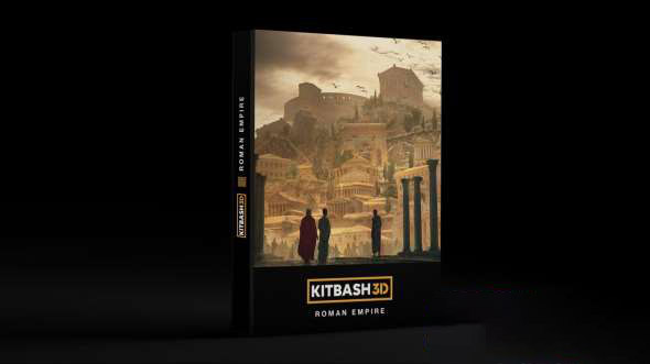 罗马帝国建筑3D模型 Kitbash3D – Roman Empire (MAXMAOBJFBX格式)
