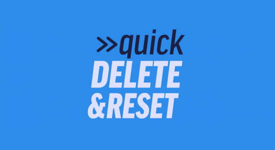 AE脚本-图层属性重置脚本 Quick Delete & Reset v1.1.3