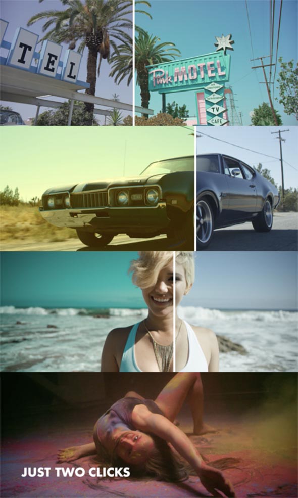 540个风景人物黑白复古个性化婚礼电影视频调色LUTs预设-图片2