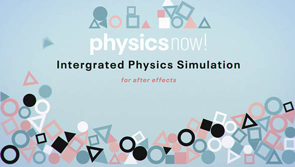 AE插件-2D物理动力学模拟插件 Physics Now v1.02 Win/Mac 破解版+使用教程