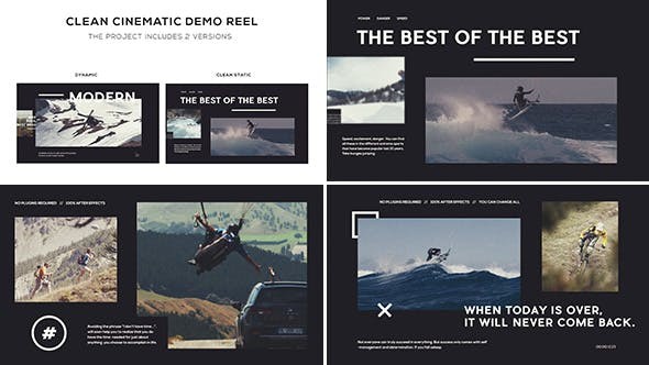 AE模板–独特促销动感体育运动幻灯片Unique Promo