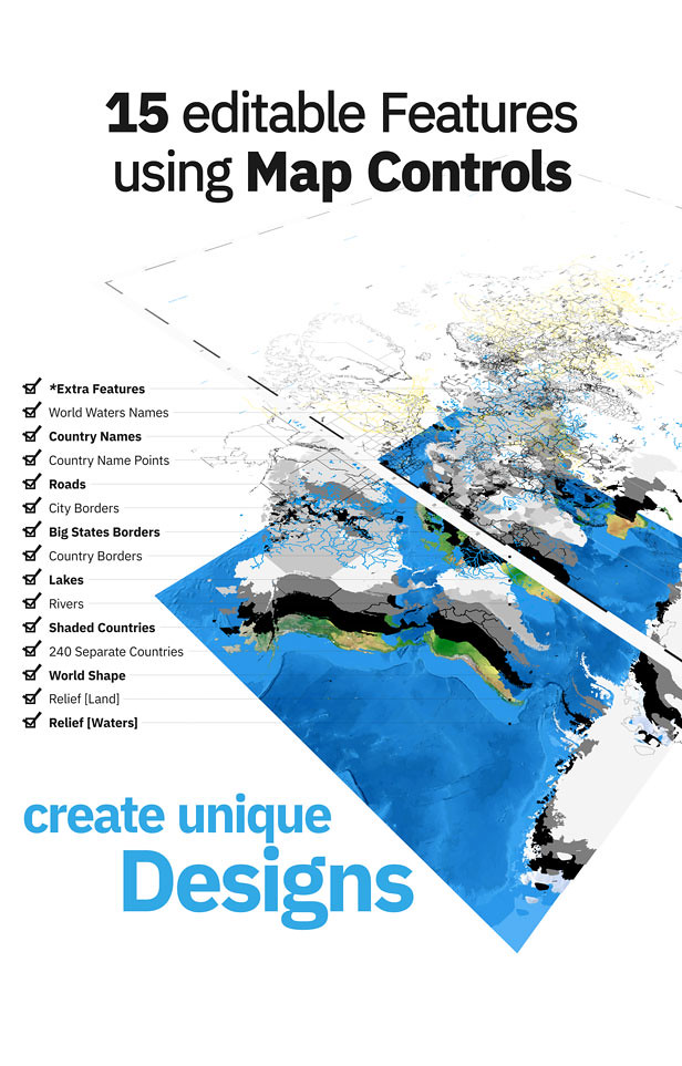 PR预设-地图路径箭头动画旅游图片地点展示工具包-图片3