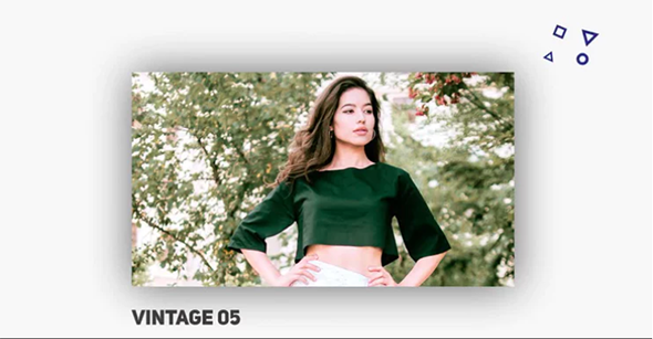 FCPX插件-50组时尚复古电影黑白视频调色预设