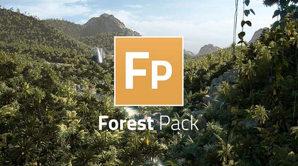 3DS Max植物树木插件Itoo Software Forest Pack Pro v6.2.1 for 3ds Max 2018-2019 Win+Library破解版