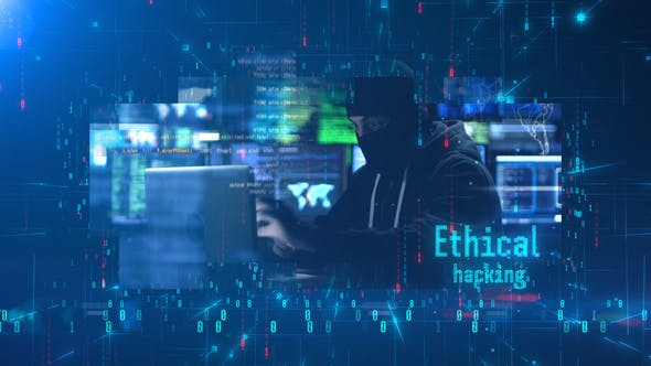 AE模板-科技感网络黑客片头 Ethical Hacking