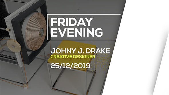 AE模板-会议活动事件介绍宣传片头 Conference Event Promo