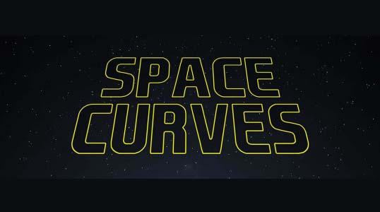 三维空间曲线路径动画AE脚本 Aescripts Space Curves v1.0