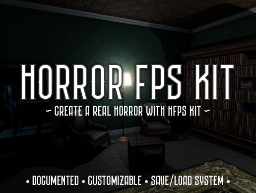 Unity恐怖游戏源码 Horror FPS KIT 1.6.3c-图片1