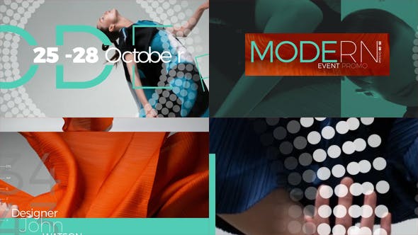 AE模板-现代活动促销宣传片头Modern Event Promo