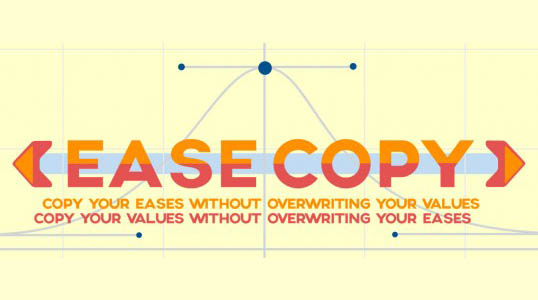 AE关键帧动态属性复制粘贴脚本 EaseCopy V1.7.2
