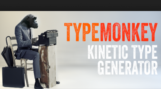 AE脚本-倒鸭子风格文字运动排版MG动画 TypeMonkey v1.26＋教程