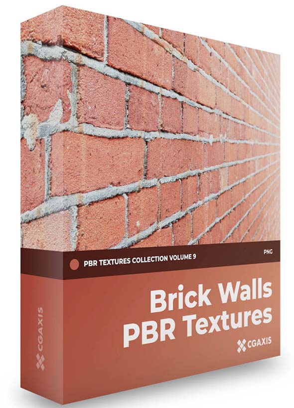 100组4K砖墙石墙PBR无缝纹理贴图材质合集