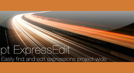 表达式错误查找修改AE脚本 pt_ExpressEdit 2.7 ＋使用教程