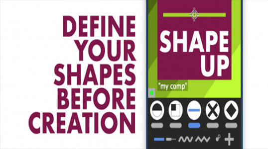 AE脚本-自定义生成图形层动画Aescripts Shape Up v1.04 + 使用教程