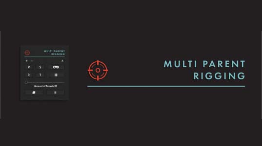 多属性人物绑定AE脚本 Aescripts Multi Parent Rigging v1.0 + 使用教程