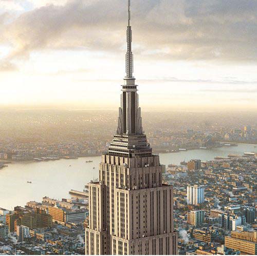 三维帝国大厦建筑物3D模型集合（fbx/obj/Max格式/含贴图）