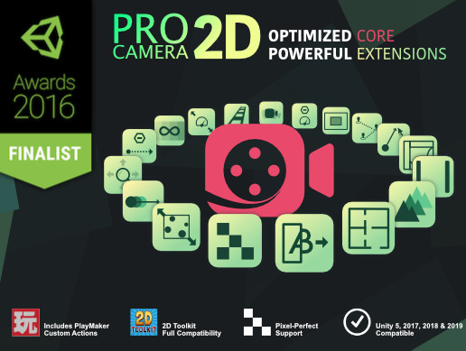 2D与2.5D Unity相机插件Pro Camera 2D – The definitive 2D & 2.5D camera-图片1