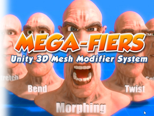 Unity完整网格变形/动画/变形系统 Mega-Fiers v3.48-图片1