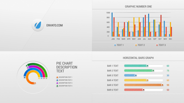 AE模板-信息图表统计企业成长视频信息工具包Video Info Kit