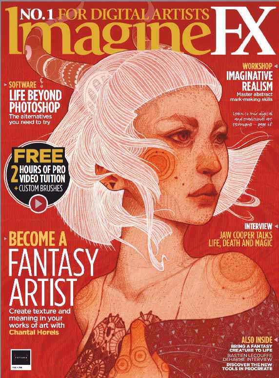 第176期ImagineFX科幻数字艺术杂志2019年