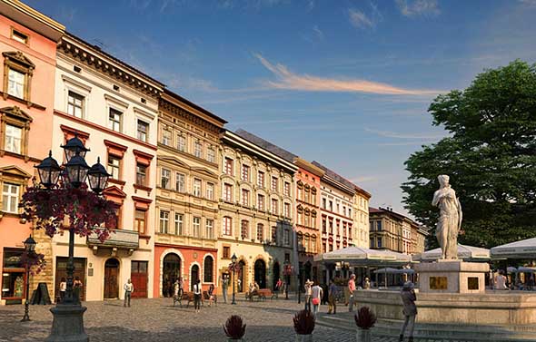 欧式建筑楼房3D模型 Evermotion – Archmodels Vol.172 (3DS MAX格式)