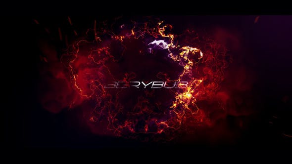 AE模板-电影史诗大气能量感爆炸文字标题宣传片头 Heat