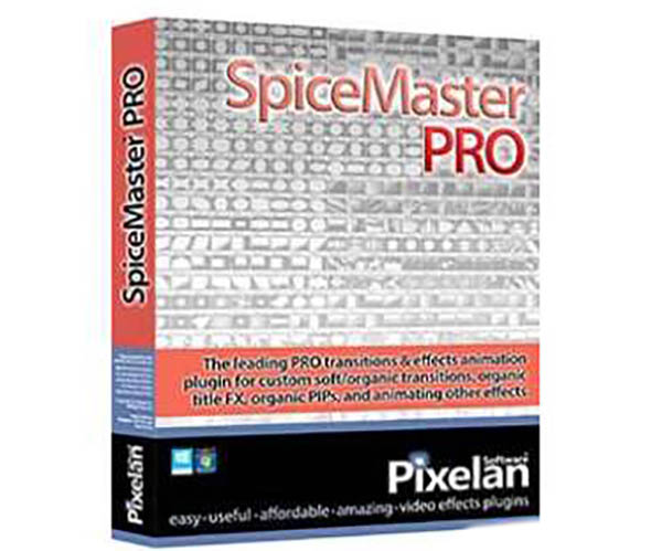 AE/Premiere/Vegas视频特效转场插件 Pixelan SpiceMaster Pro 3.02 Win破解版
